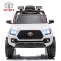 Licensed Toyota Tacoma Electric Ride on Vehicle for Kids, 12V Powered Ride on Car Toys with Remote Control, LED Lights, MP3 Player