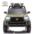Licensed Toyota Tacoma Electric Ride on Vehicle for Kids, 12V Powered Ride on Car Toys with Remote Control, LED Lights, MP3 Player