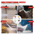 210CC Gas Powered Power Washer, 3950PSI Pressure Washer 2.6 GPM High Water Pressure, with 4 Nozzles, 25FT Extended Hose