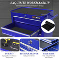 Seizeen Tool Box for Garage Organization, Heavy-Duty Red Tool Chest 5 Storage Drawer, Rooling Tool Cart Lockable for Repair Shop, Smooth Ball-Bearing Drawers