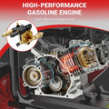 Seizeen 3600PSI Gas Powered Pressure Washer – 7HP Aluminum Pump, Built-In Foam Cannon, 4 Nozzles, 2.6GPM Flow Rate, 32.8FT Max Spray Distance