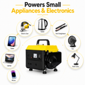 Portable Generator Gas Powered, Home Backup Generator Low Noise, 71CC Powerful Generator Portable w/Handle, 38.5lbs Light Weight Generator 2-stroke Engine