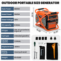 Powerful X Generator, 3800W 223CC Inverter Generator Super Quiet, Portable Gas Generator for Camping Outdoor Emergency Power Backup, EPA Compliant, ECO Mode,