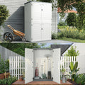 Outdoor Storage Cabinet, Large Resin Shed with Floor