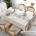 🔥BUY MORE SAVE MORE - Waterproof And Oil-Proof Decorative Tablecloth