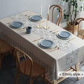 🔥BUY MORE SAVE MORE - Waterproof And Oil-Proof Decorative Tablecloth