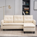 L-shaped Disassembly and Assembly of the Backrest Pull Point Three-Seat Indoor Sofa
