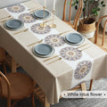 🔥BUY MORE SAVE MORE - Waterproof And Oil-Proof Decorative Tablecloth
