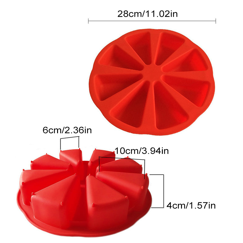 Buy 2 Get 1 Free - Triangle Non-Stick Silicone Cake Mold