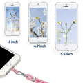 2 pcs Universal Crossbody Nylon Patch Phone Lanyards