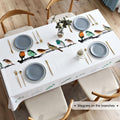 🔥BUY MORE SAVE MORE - Waterproof And Oil-Proof Decorative Tablecloth
