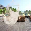 SEIZEEN Macrame Hammock Chair Swing