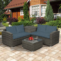 SEIZEEN 4-Piece Outdoor Patio Furniture Sets