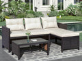 Modern 3 Pieces Patio Furniture Sets