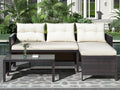 Modern 3 Pieces Patio Furniture Sets