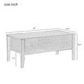 Modern Lift-Top Coffee Table with Storage