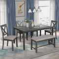 SEIZEEN 6-Piece Kitchen Dining Table Set