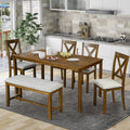 SEIZEEN 6-Piece Kitchen Dining Table Set