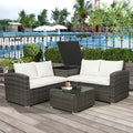 SEIZEEN 4-Piece Outdoor Patio Furniture Sets