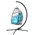 SEIZEEN Outdoor Swinging Egg Chair