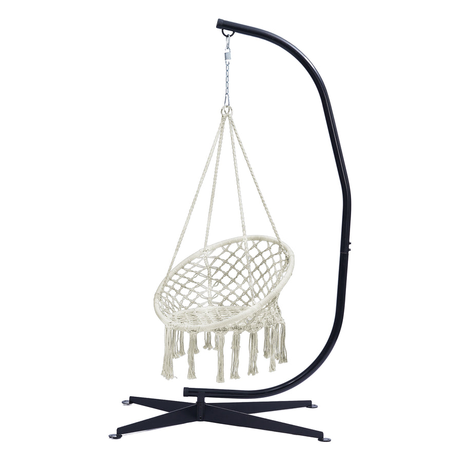Hammock Chair with Stand Indoor or Outdoor Use