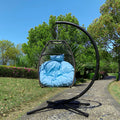SEIZEEN Outdoor Swinging Egg Chair
