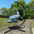 SEIZEEN Outdoor Swinging Egg Chair