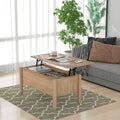 Modern Lift-Top Coffee Table with Storage
