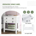 Sofa Side End Table with 2 Spacious Drawers