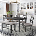 SEIZEEN 6-Piece Kitchen Dining Table Set
