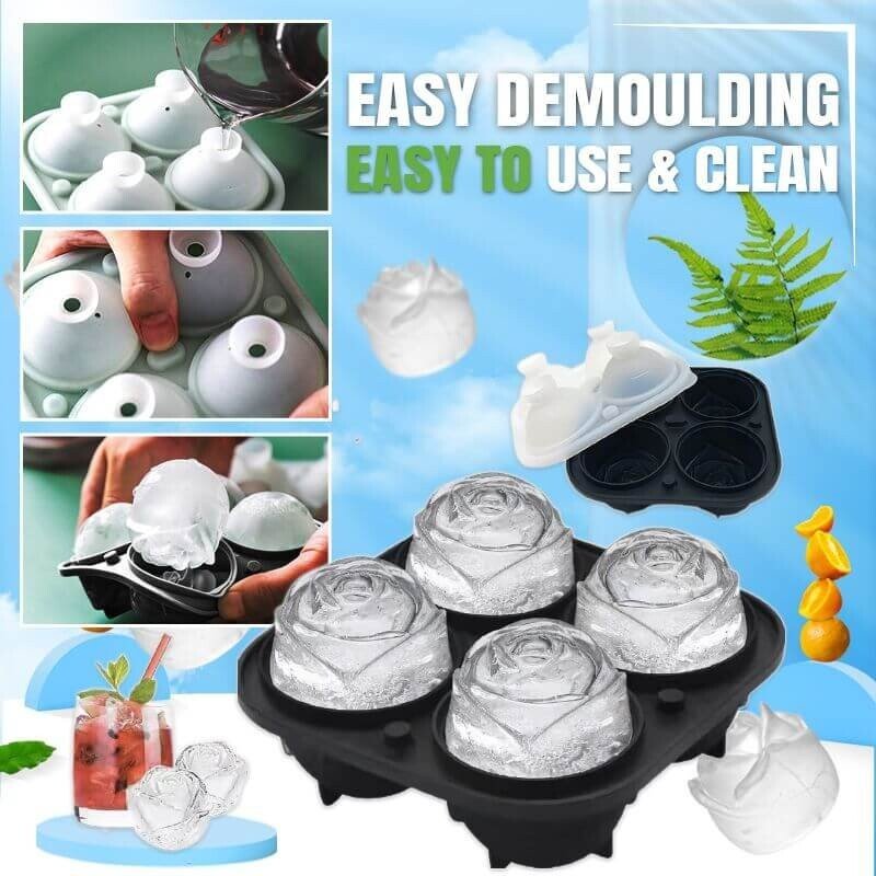 Mother's Day Sale - Large Rose Ice Cube Mould