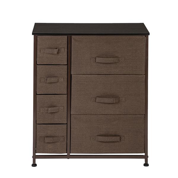 Non-woven storage rack with 7 Drawers