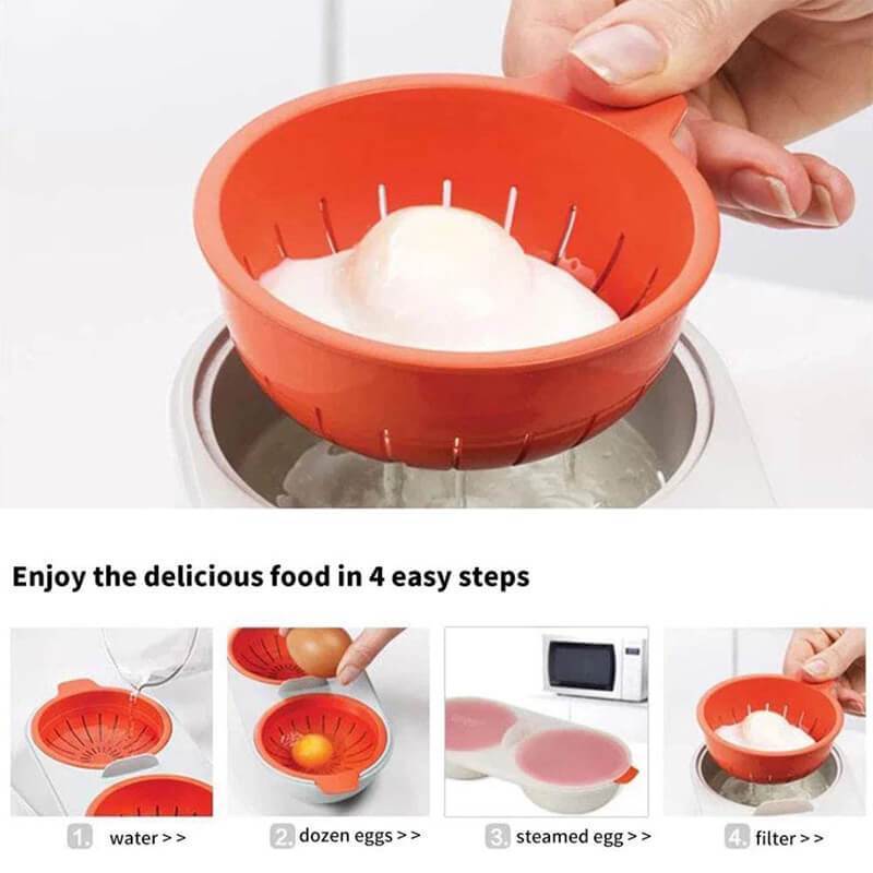Buy 6 Free Shipping - Draining Egg Boiler