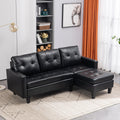 L-shaped Disassembly and Assembly of the Backrest Pull Point Three-Seat Indoor Sofa