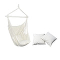 SEIZEEN Macrame Hammock Chair Swing