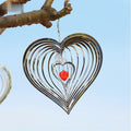 Mother's Day Sale - Mesmerizing Heart Wind Spinner🎐