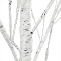 Seizeen™ 4FT 5FT 6FT White Birch Tree 3PCS Set, Christmas Trees with White Lights