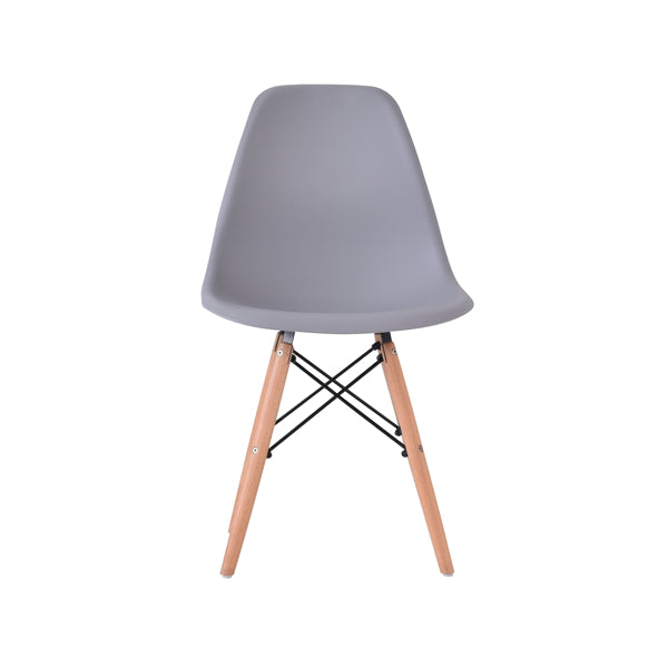 4pcs Living Room Chairs Dining Chairs Natural Beech Chairs with ABS backrest