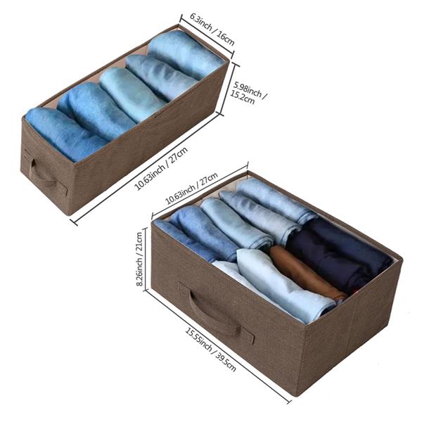 Non-woven storage rack with 7 Drawers