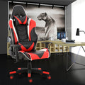 Gaming Chairs Office Swivel Chairs with headrest and Lumbar Pillow