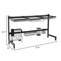 Stainless Steel Single Layer Kitchen Bowl Rack Shelf