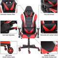 Gaming Chairs Office Swivel Chairs with headrest and Lumbar Pillow