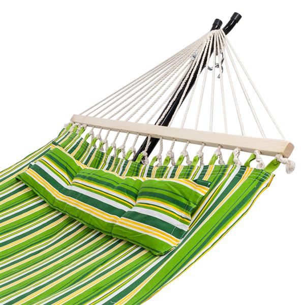 Hammock Beach Swing Double Beds for Outdoor Camping Travel Green