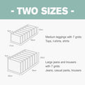 2 pcs Wardrobe Clothes Organizer