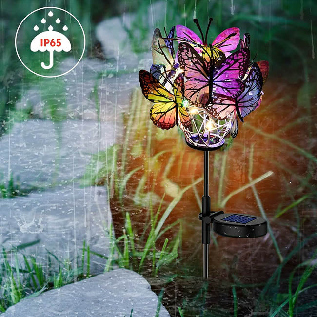 🦋Solar Butterfly Stake Lights 2pcs🦋