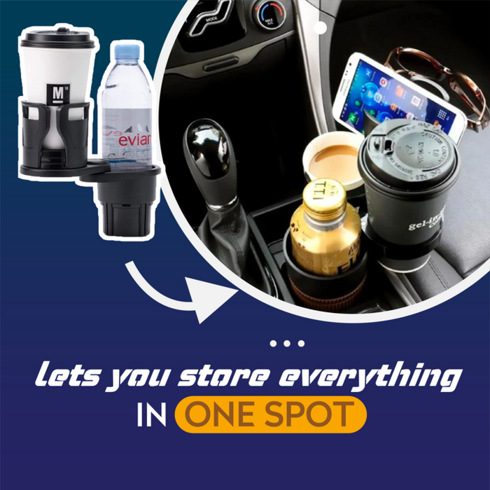 Buy 2 Free Shipping - All Purpose Car Cup Holder & Organizer