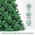 Seizeen™7.5FT Christmas Trees, Green Realistic Christmas Decor Tree with 1400 Tips, S04