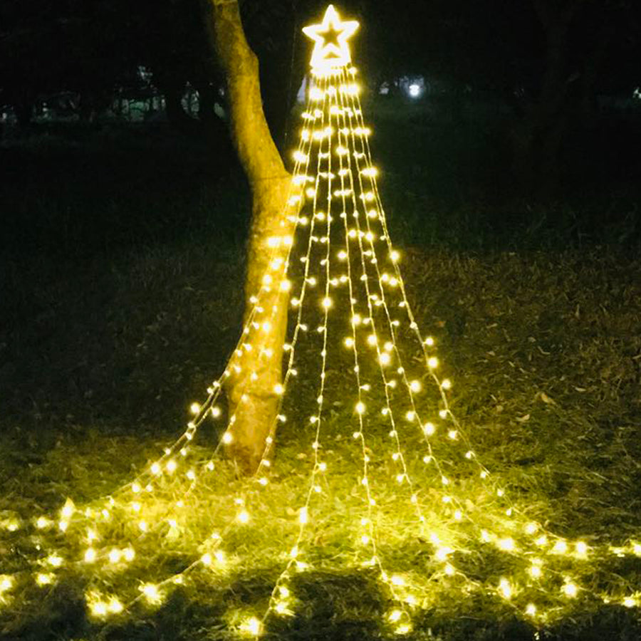 Christmas Decorations Outdoor Star Tree Lights