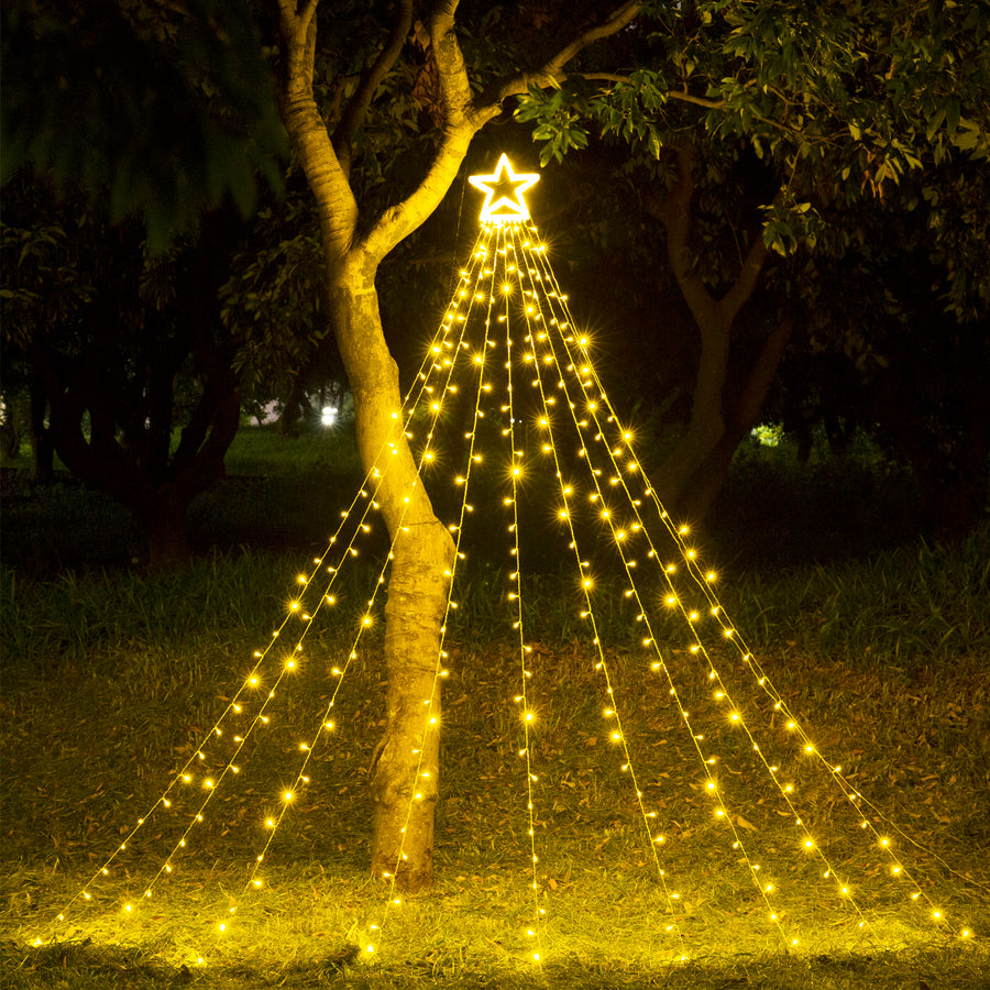Christmas Decorations Outdoor Star Tree Lights