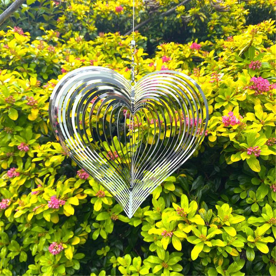 Mother's Day Sale - Mesmerizing Heart Wind Spinner🎐